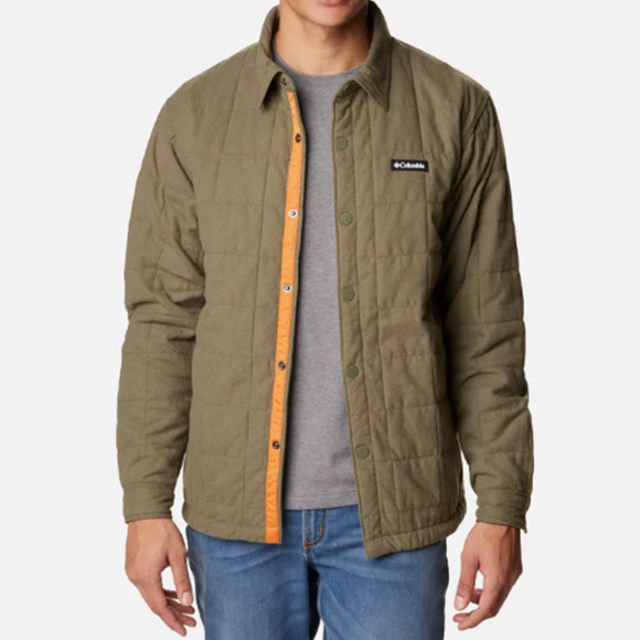 Columbia Other - Columbia Mens Landroamer Quilted Shirt Jacket - Mens XXL - Olive Green - NWT